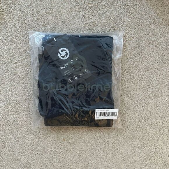 NWT in Plastic Black Straight Legging Stretch Pant XS - Picture 2 of 5